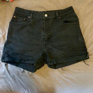 Vintage High Waisted Levi Shorts